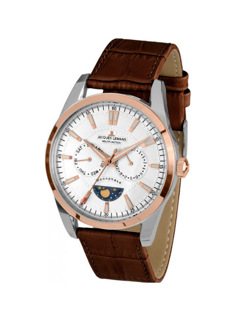 Часы Jacques Lemans Moonphase 1-1901C